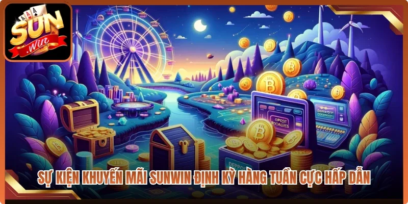 Sự kiện khuyến mãi Sunwin định kỳ hàng tuần cực hấp dẫn